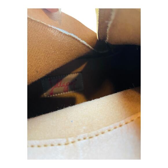 Jellypop Womens Eugenie Heeled Ankle Boots Square Toe Faux Leather Brown US 11 - Picture 6 of 7